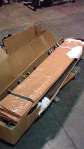 tarp and poles