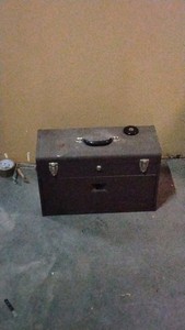 gray tool box