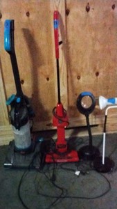 vacuums and lamps