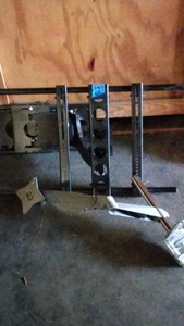 TV wall mount and monitor arm
