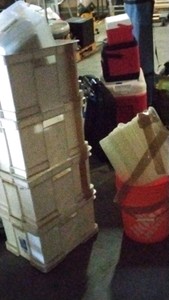 empty bins and bucket