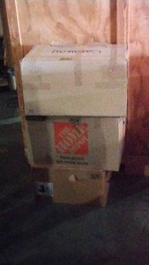 3 full boxes of womens clothes