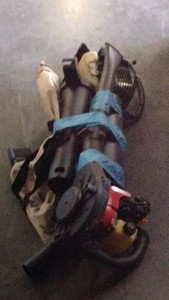 3 leaf blowers