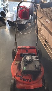 red Ariens lawn mower