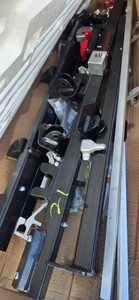 Equipment Defender three-position trimmer rack - NEW IN BOX