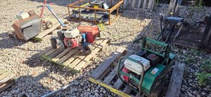 Sod cutter &amp Bed Edger parts machines
