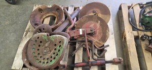 Tractor parts and metal seats