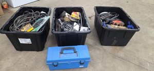 Tools cords and storage totes