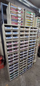 26 Hillman Hardware Storage Bin Cabinets
