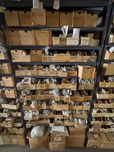 Aviation & Electrical Connector Assortment With Shelving Unit
