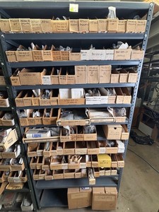 Aviation Circuit Breakers & Relays With 6 Ft Shelving Unit