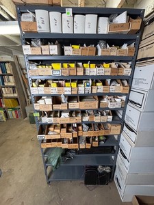 Aviation-Grade Buss Fuses, Fuse Holders & Shelving Mixed Lot
