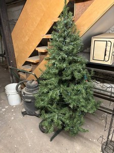 Artificial Christmas Tree With Multicolor Lights