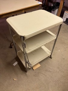 Three-Tier Rolling Utility Cart
