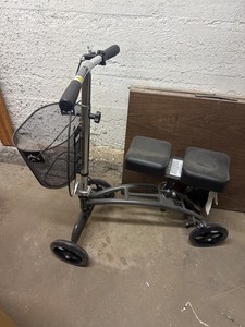 Rolling Mobility Aid With Basket and Padded Supports