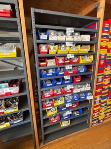 Metal Shelving Unit - No Contents Included