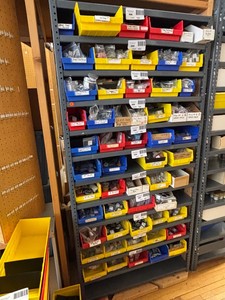 Metal Shelving Unit - No Contents