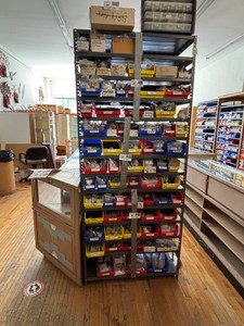 Metal Shelving Unit - No Contents