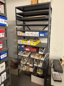 Metal Shelving Unit - No Contents