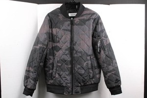 Calvin Klein Quilted Camo Bomber Jacket Mens Small