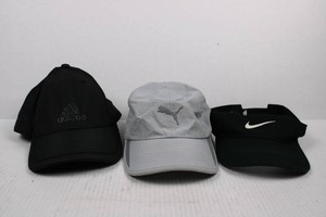 Adidas, PUMA & Nike Baseball Caps Mixed Lot (Lot of 3)