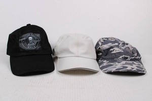 Mental Chess, Mission & All in Motion Caps Mixed Lot (Lot of 3)