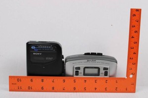 Sony & Lenoxx Sound AMFM Cassette Players (Lot of 2)