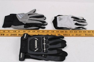 Husky & Assorted Work Gloves - 3 Pairs