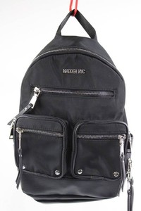 Madden NYC MNY-426 Black Multi-Pocket Backpack