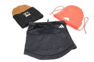 Carhartt & Adidas Beanies With Adidas Skirt (Lot of 3)