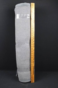 Gray Shag Area Rug - 36 X 89 in