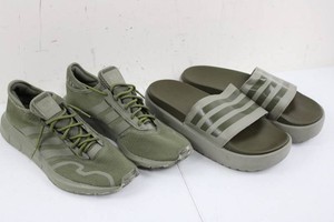 Adidas Athletic Shoes & Slide Sandals Mixed Lot