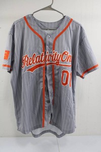 Relativity Authentic Gear Baseball Jersey Size L #01