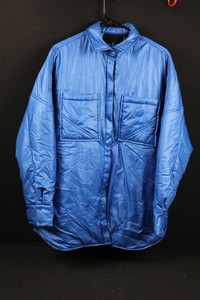 Adidas FW2020 Quilted Padded Jacket Blue Size M