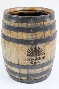 Casamigos Tequila Decorative Wooden Barrel