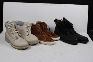 Bruno Marc & Mens High-Top Footwear Mixed Lot - 3 Pairs