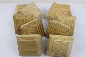 Unfinished Wood Square Frames (Lot of 10)