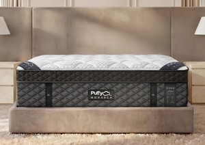 Puffy Monarch Hybrid Queen Mattress - MSRP $4,699