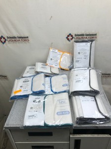 12694 - Lot of 10x Hill-Rom Vest Airway Clearing System Wrap Vests