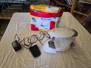 Shark Euro-Pro X Compact Sewing Machine with Foot Pedal and Accessories