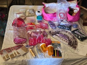 Arts and Craft Beading Supplies Collection