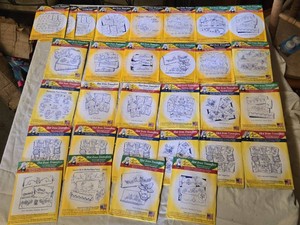 Lot of Aunt Marthas Hot Iron Transfers