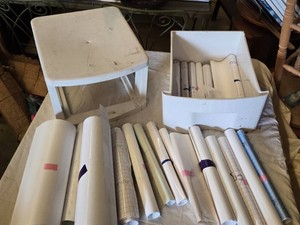 Lot of Adhesive Vinyl Rolls