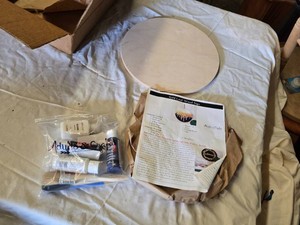 Gold Leaf Wood Sign Craft Kit