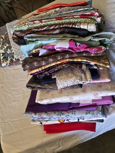 Lot of Assorted Fabric Pieces