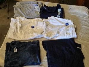 Gildan Assorted Blank T-Shirts in Various Colors - Adult Size 3XL