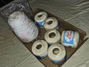 Coats & Clarks Speed-Cro-Sheen 100% Mercerized Cotton Crochet Thread Lot