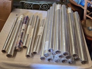 Rolls of KrystalPhane Clear Film