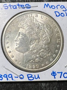 1899-O US MORGAN SILVER DOLLAR BU