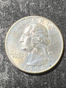 1954-D US WASHINGTON QUARTER